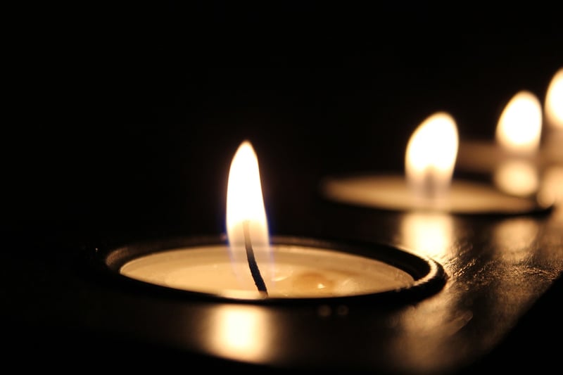 Candlelit Pathway